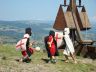 Camping Aveyron : Tir au trébuchet et autres activités liées au patrimoine médiéval